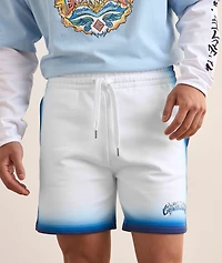 Gothic Logo Fade Sweatshorts