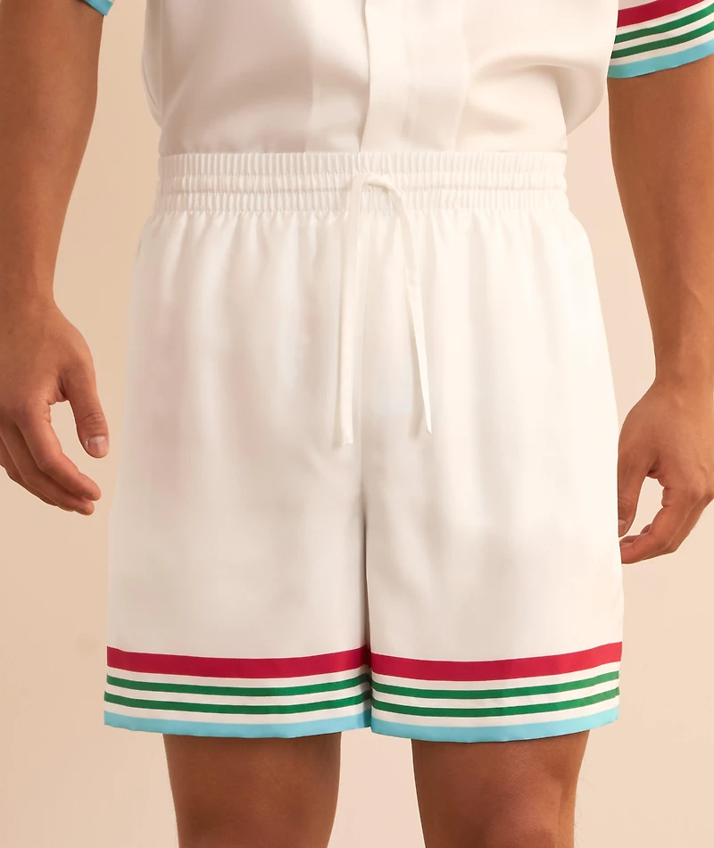 Casa Way World Series Silk Shorts