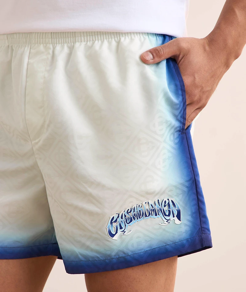 Printed Fade Swim Shorts