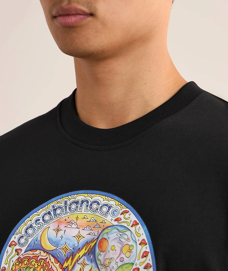 Four Elements Graphic Cotton T-Shirt