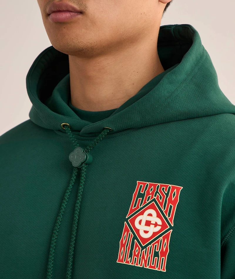 Gothic Logo Hooded Sweater