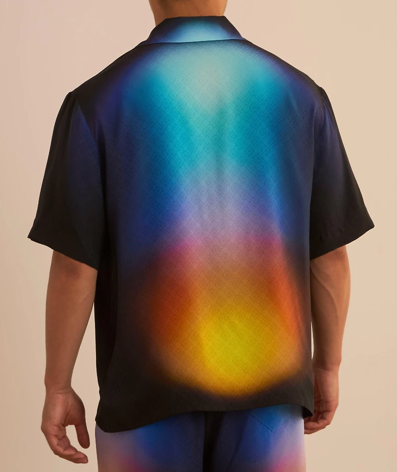 Gradient Silk Shirt