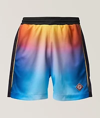 Gradient Mesh Soccer Shorts