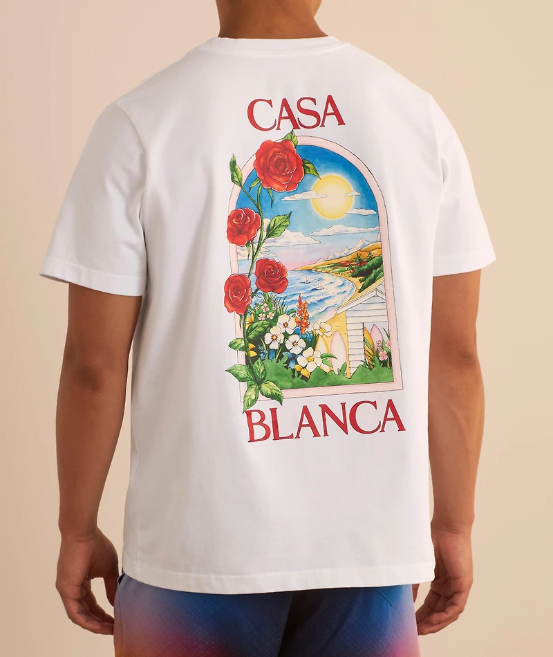LA Days Cotton Crewneck T-Shirt
