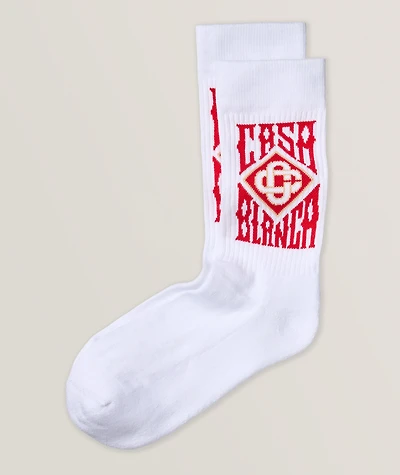 Gothic Logo Socks
