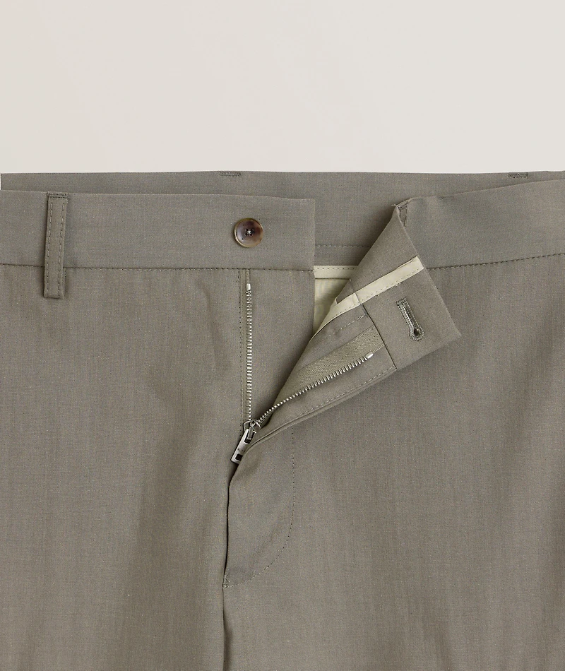 Wool-Cotton Cargo Pants