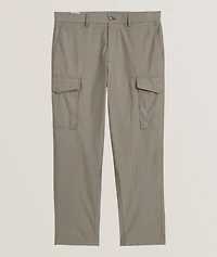 Wool-Cotton Cargo Pants
