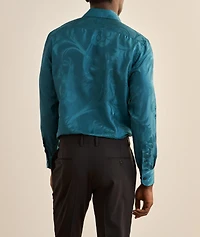 Floral Silk-Blend Shirt