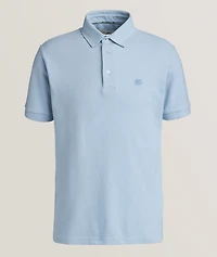 Paisley Under Collar Cotton Polo