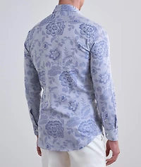 Floral Print Cotton Shirt