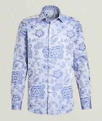 Floral Print Cotton Shirt