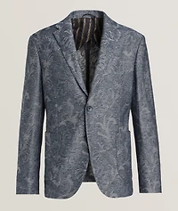 Floral Cotton Sport Jacket