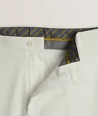 Paisley Jacquard Stretch-Cotton Pants