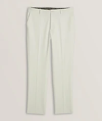 Paisley Jacquard Stretch-Cotton Pants