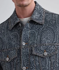 Paisley Denim Jacket