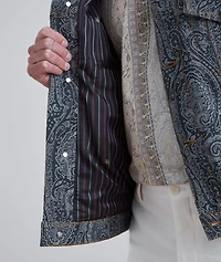 Paisley Denim Jacket