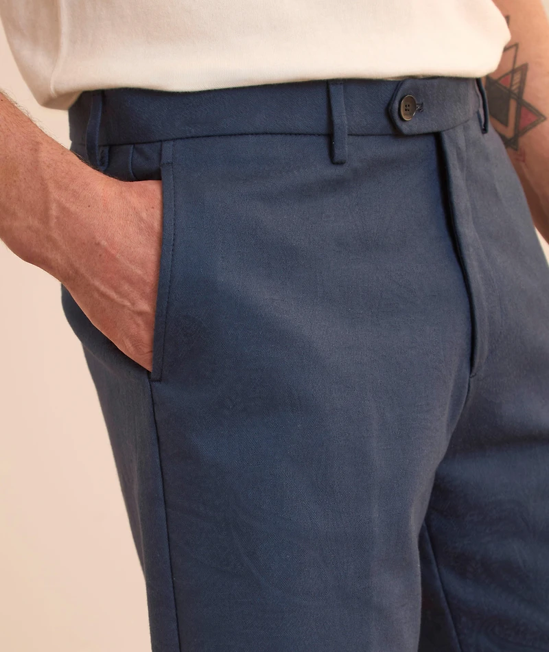 Jacquard Paisley Shorts