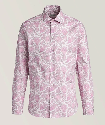Paisley Stretch-Cotton Shirt