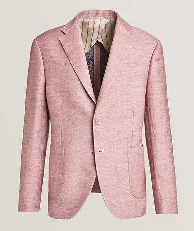 Linen-Cotton Sport Jacket