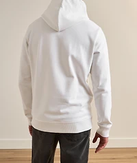 Embroidered Logo Hooded Sweater