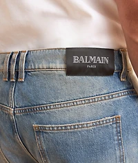 Distressed Loose-Fit Jeans