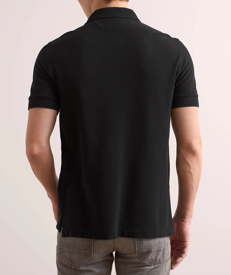 Lyocell Piqué Cotton Polo