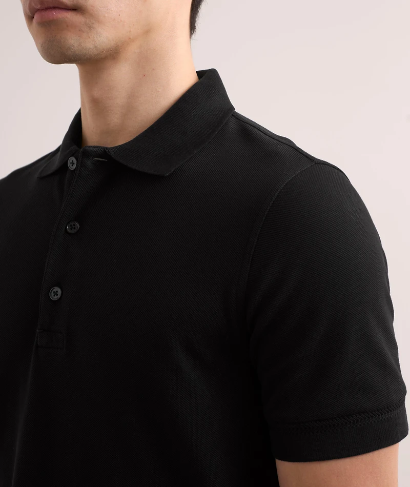 Lyocell Piqué Cotton Polo