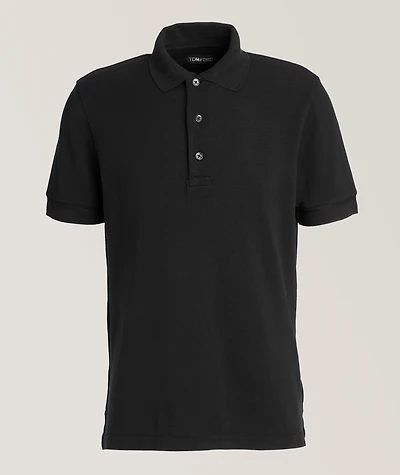 Lyocell Piqué Cotton Polo
