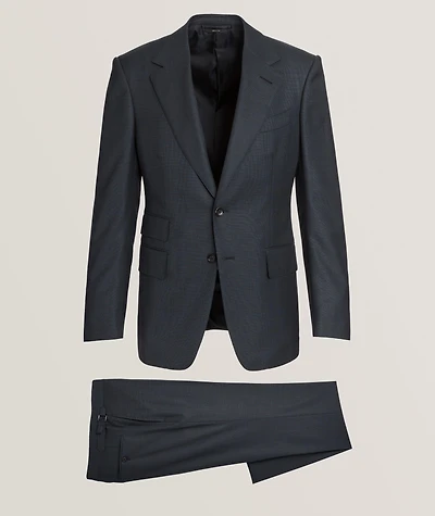 Shelton Windown Check Stretch-Wool Suit