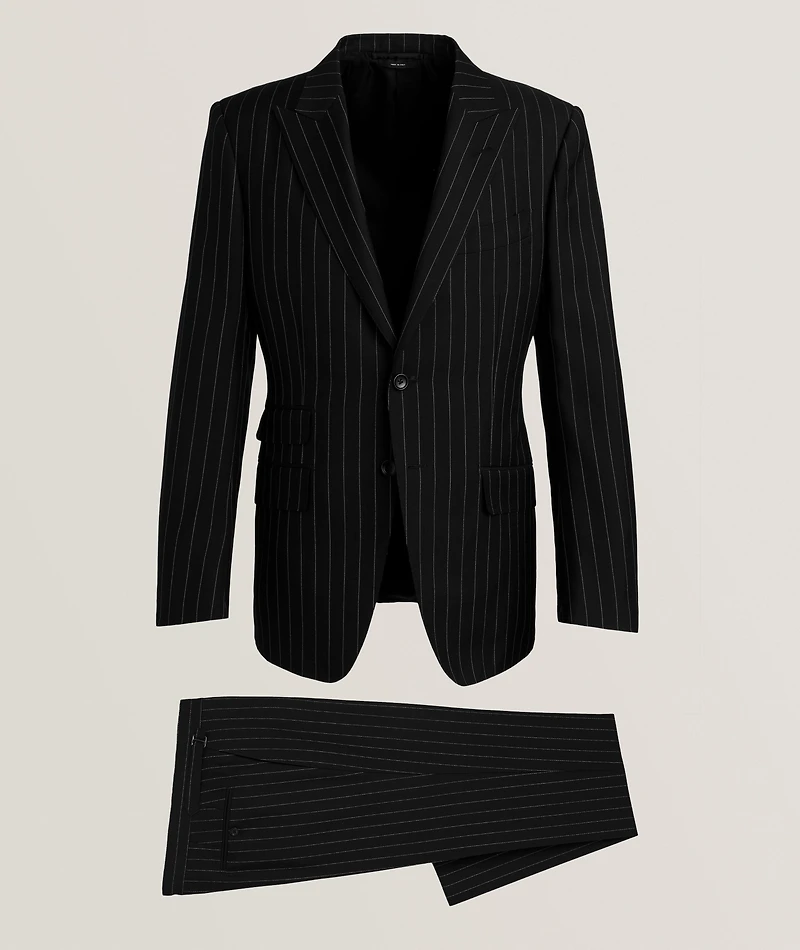 O'Connor Stripe Wool-Mohair Suit