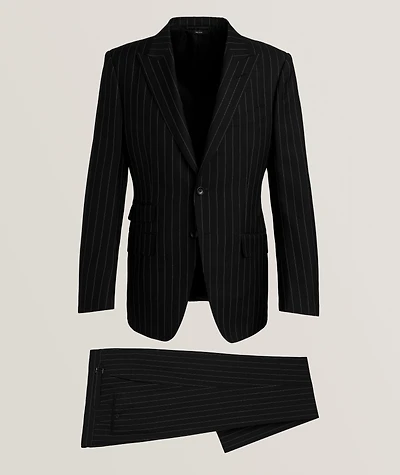 O'Connor Stripe Wool-Mohair Suit
