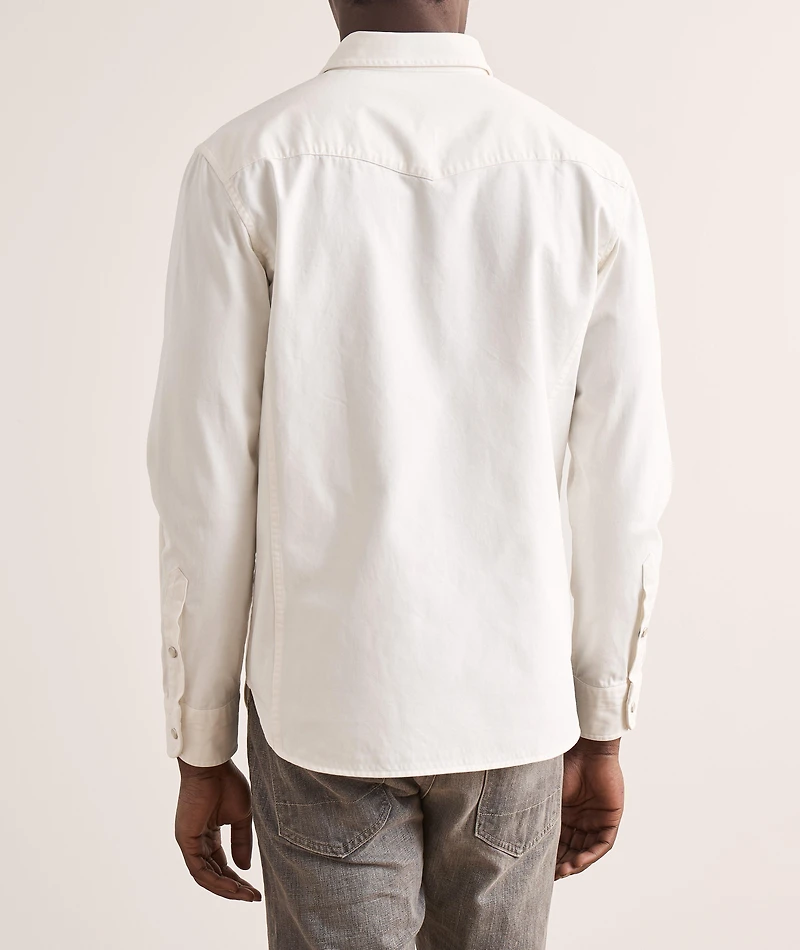 Cotton Twill Western Shirt