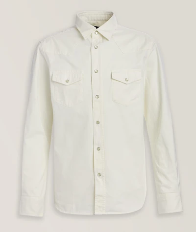 Cotton Twill Western Shirt