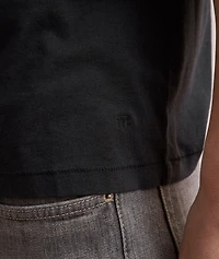 Lyocell-Cotton Blend T-Shirt