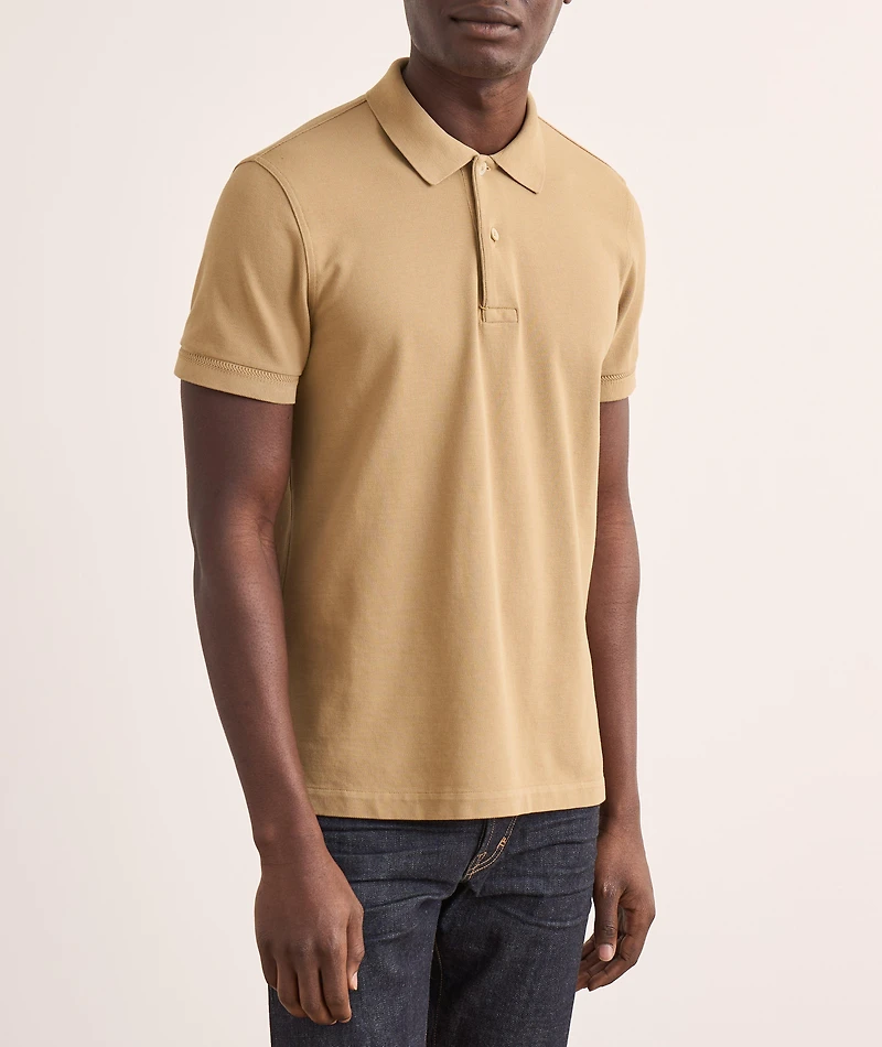 Tennis Piqué Cotton Polo