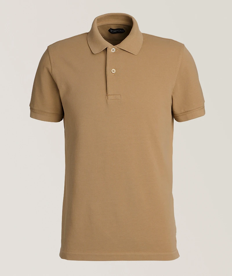 Tennis Piqué Cotton Polo