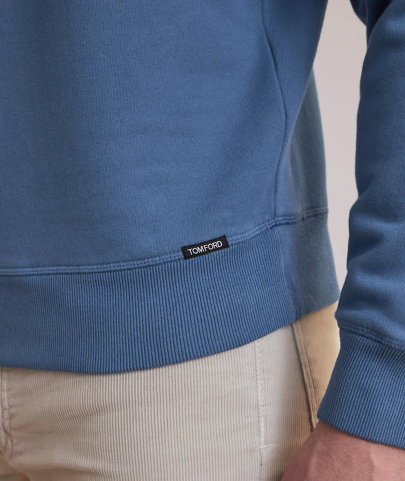 Cotton Crewneck Sweatshirt