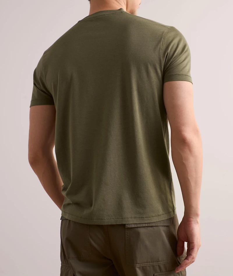 Lyocell-Cotton Blend T-Shirt
