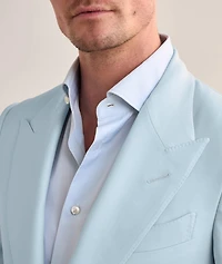 Shelton Wool-Silk Twill Sport Jacket