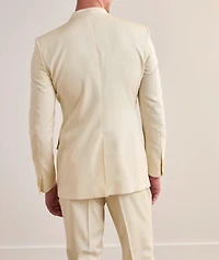 Dyllan Double-Breasted Silk-Wool Suit