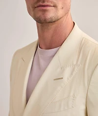 Dyllan Double-Breasted Silk-Wool Suit