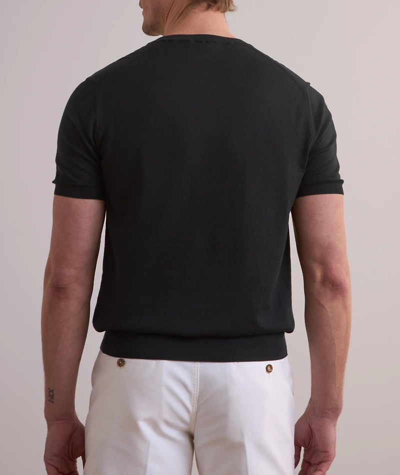 Pure Cotton Crewneck T-Shirt