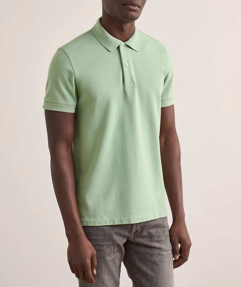 Tennis Piqué Cotton Polo