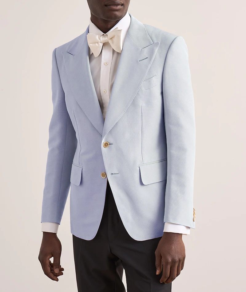 Atticus Corded Silk Cocktail Jacket