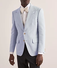 Atticus Corded Silk Cocktail Jacket