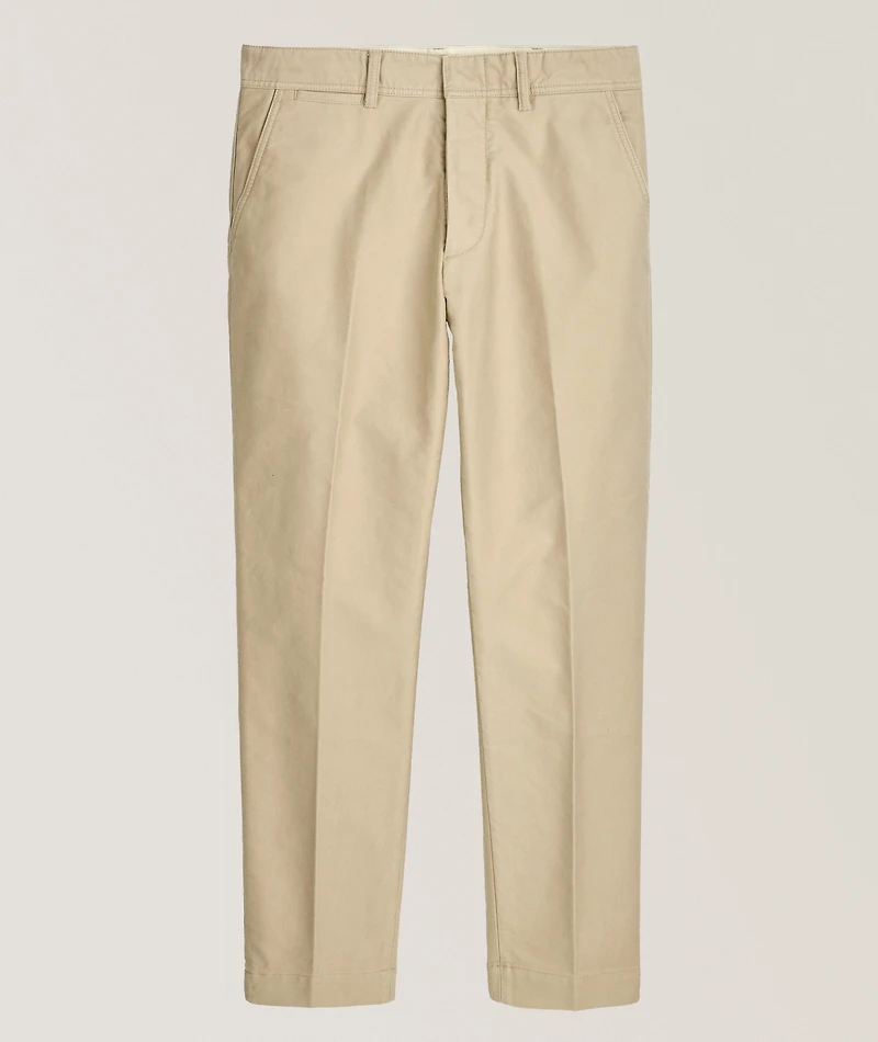 Brushed Cotton Satin Chinos