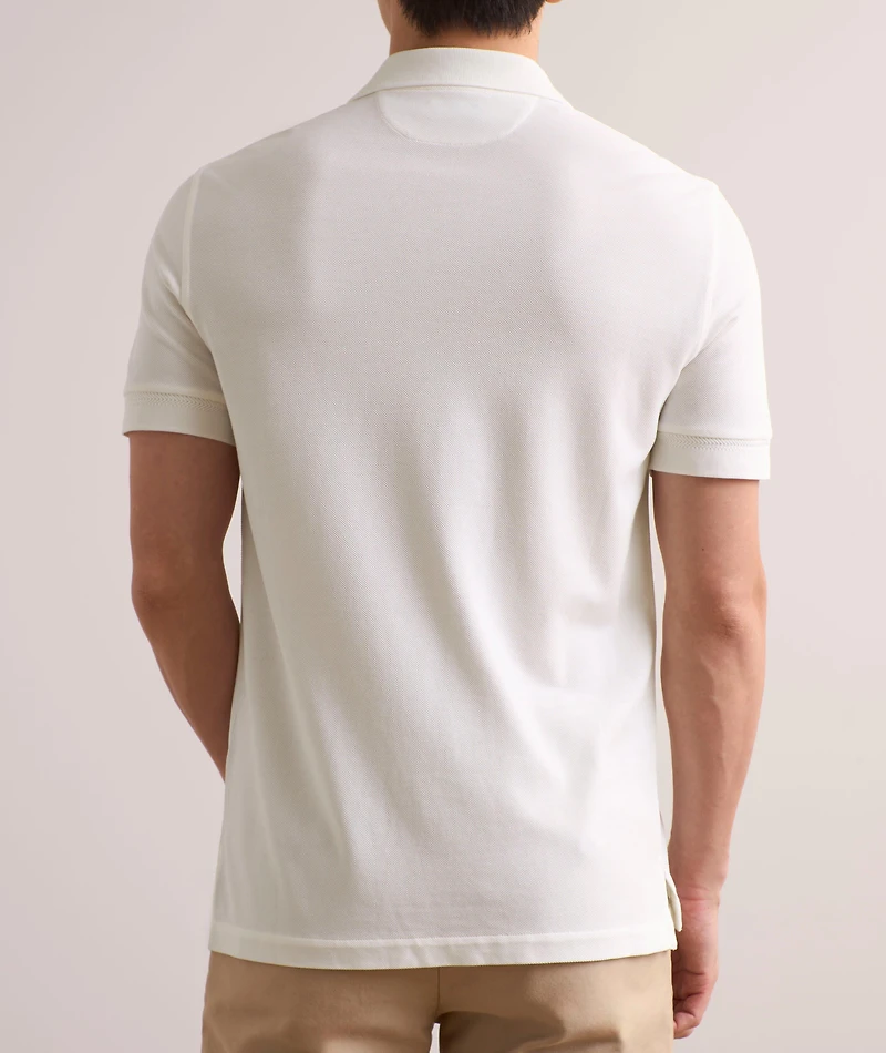 Lyocell Piqué Cotton Polo