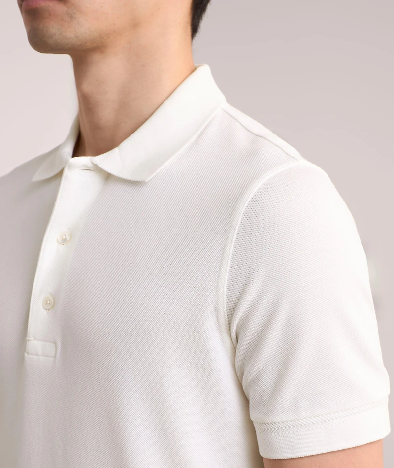 Lyocell Piqué Cotton Polo