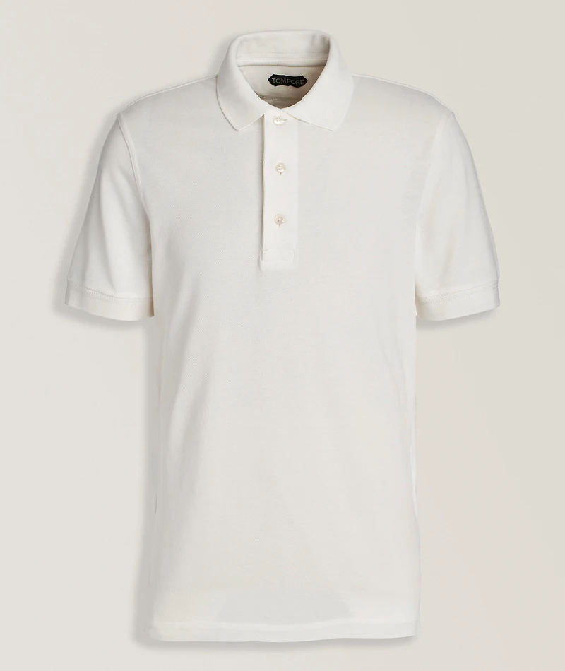 Lyocell Piqué Cotton Polo