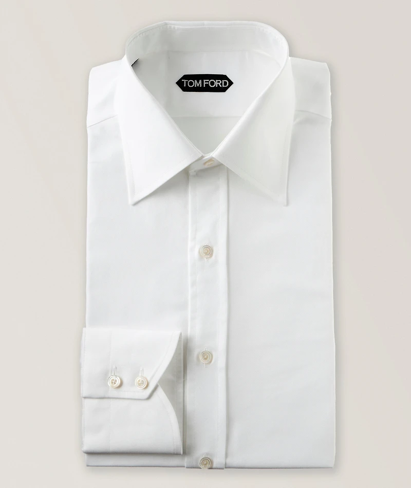 Cotton Oxford Dress Shirt